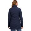 imageNautica Womens 34 Length Light Weight PufferNavy Seas