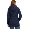 imageNautica Womens 34 Length Light Weight PufferNavy Seas