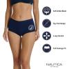 imageNautica Womens Cotton Boyshort Underwear Set 5PackNocturnal NavyWhiteBlue SageVolcano AshNt Blue Dot