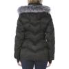 imageNautica Womens Mist Heavyweight Winter Coat Puffer Jacket with Detachable Faux Fur HoodJet
