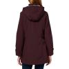 imageNautica Womens Soft Shell with BibHoodChianti