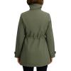imageNautica Womens Soft Shell with BibHoodSage