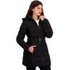 imageNautica Womens Solid Lightweight Packable PufferBlack