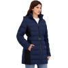 imageNautica Womens Solid Lightweight Packable PufferNavy Seas