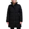 imageNautica womens Heavyweight Puffer Jacketfaux Furlined Hood Wind Waterresistant Winter CoatBlack