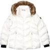 imageNautica Womens Mist Heavyweight Winter Coat Puffer Jacket with Detachable Faux Fur HoodMarshmallow