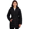 imageNautica Womens Solid Lightweight Packable PufferBlack