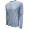 imageNautica Mens JClass Logo Long Sleeve TShirtCrystal Baby Blue