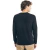 imageNautica Mens JClass Logo Long Sleeve TShirtNight Black