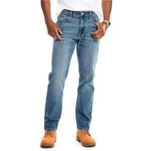 imageNautica Jeans Mens Straight Light Cross Hatch JeanOceaniawsh