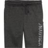 imageNautica Boys Fleece Jogger SweatpantsStacked Coal Heather