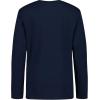 imageNautica Boys Long Sleeve Screen Print Graphic TShirtChain Stitch Navy Seas