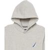 imageNautica Boys Pullover Fleece Hoodie SweatshirtGrey