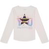 imageNautica Girls Long Sleeve Graphic TShirtBright White Star