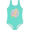 imageNautica Girls OnePiece Swimsuit with UPF 50 Sun Protection Quick Drying Bathing SuitCockatoo Palm