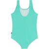 imageNautica Girls OnePiece Swimsuit with UPF 50 Sun Protection Quick Drying Bathing SuitCockatoo Palm