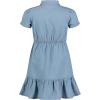 imageNautica Girls Short Sleeve Chambray Shirt DressLight Wash Chambray