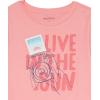 imageNautica Girls Short Sleeve TShirt with Fun Graphic Design Cotton Tee with Tagless InteriorConch Shell Sun