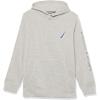 imageNautica Boys Pullover Fleece Hoodie SweatshirtGrey