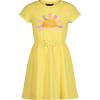 imageNautica Girls Short Sleeve Jersey Tee Dress with Elastic Cinched Waist Fun Designs ampamp ColorsAspen Gold