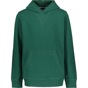 imageNautica Boys Pullover Fleece Hoodie SweatshirtHunter