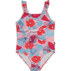 imageNautica Girls OnePiece Swimsuit with UPF 50 Sun Protection Quick Drying Bathing SuitPrism Pink