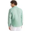 imageNautica Mens Nautica Sustainably Crafted Classic Fit Linen ShirtDeck Frosty Spruce
