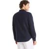 imageNautica Mens Nautica Sustainably Crafted Classic Fit Linen ShirtDeck Navy Seas