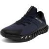 imageNautica Mens Casual Fashion Sneakers  Lightweight LaceUp Athletic Walking Shoes for Gym ampamp Tennis ComfortableNavy Blackkediri
