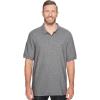imageNautica Short Sleeve Solid Deck Polo Shirt ShirtCharcoal Heather