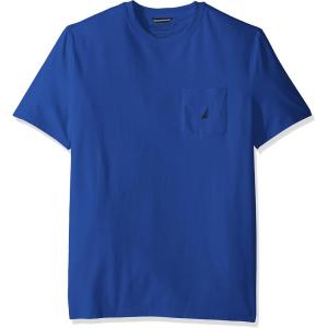 imageNautica Mens Classic Fit Pocket TShirtFrench Blue Dark