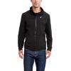 imageNautica Mens Lightweight Windbreaker Stretch Athletic Outdoor Full Zip Bomber Golf JacketBlack