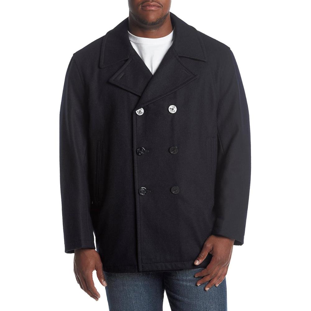 imageNautica Mens Big Wool Peacoat  SizesBluenight