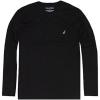imageNautica Mens Nautica Mens JClass Logo Long Sleeve TShirtBlack