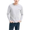 imageNautica Mens Nautica Mens JClass Logo Long Sleeve TShirtGrey Heather