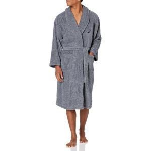 imageNautica tweed plush hooded robeNavy Kr06f7