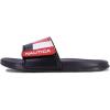 image:imageNautica Mens Athletic Slide Sandal Adjustable Straps Comfort SlipOn Regular amp Wide WidthsBower 2blackWhiteRed