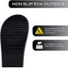 image:imageNautica Mens Athletic Slides Sport Shower Sandals for Indoor amp Outdoor  Lightweight Durable and ComfortableBlack