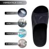 image:imageNautica Mens Athletic Slides Sport Shower Sandals for Indoor amp Outdoor  Lightweight Durable and ComfortableBlack