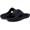 image:imageNautica Mens Athletic Slides Sport Shower Sandals for Indoor amp Outdoor  Lightweight Durable and ComfortableBlack Charcoal