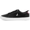 image:imageNautica Mens Casual Shoe Classic LaceUp Low Top Loafer Fashion Sneaker  in Medium amp Wide Width SizesBlackWhite