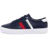 image:imageNautica Mens Casual Shoe Classic LaceUp Low Top Loafer Fashion Sneaker  in Medium amp Wide Width SizesNavy Red White