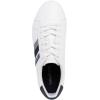 image:imageNautica Mens Casual Shoe Classic LaceUp Low Top Loafer Fashion Sneaker  in Medium amp Wide Width SizesWhite Navy Grey