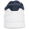 image:imageNautica Mens Classic LowTop Fashion SneakersWhite Forest Navyhenrey