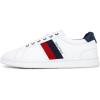 image:imageNautica Mens Classic LowTop Fashion SneakersWhite Red Navyhenrey