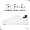 image:imageNautica Mens Colpa LowTop Fashion SneakersWhite Black