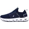 image:imageNautica Mens Running Sneakers Sport Fashion LaceUp Athletic Soft Shoes for Gym Tennis Men  Cushioned Breathable Lightweight amp ComfortableNavy White Cailen