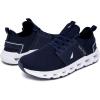 image:imageNautica Mens Running Sneakers Sport Fashion LaceUp Athletic Soft Shoes for Gym Tennis Men  Cushioned Breathable Lightweight amp ComfortableNavy White Cailen