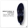 image:imageNautica Mens Running Sneakers Sport Fashion LaceUp Athletic Soft Shoes for Gym Tennis Men  Cushioned Breathable Lightweight amp ComfortableNavy White Gobi