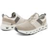 image:imageNautica Mens Running Sneakers Sport Fashion LaceUp Athletic Soft Shoes for Gym Tennis Men  Cushioned Breathable Lightweight amp ComfortableOff White Zer